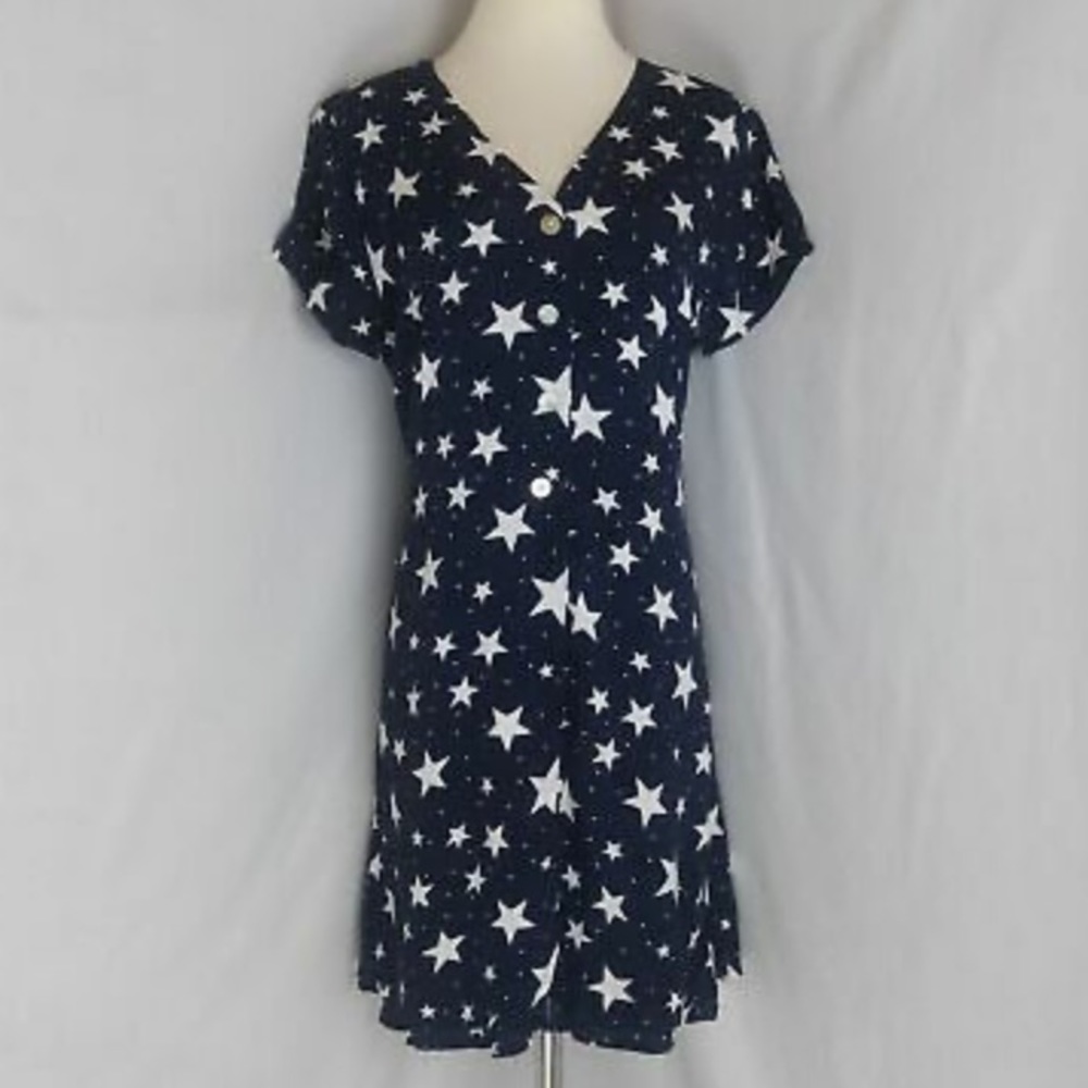 The Limited star print, shorts romper, size medium